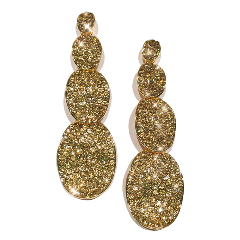 ARIANA EARRINGS - CHAMPAGNE GOLD