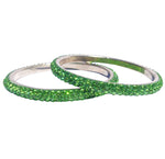 LAS VEGAS BANGLE - APPLE GREEN
