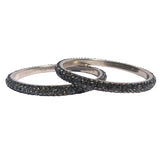 LAS VEGAS BANGLE - HEMATITE
