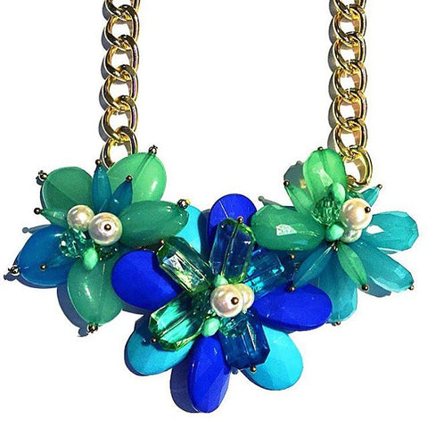 GUATAMALA NECKLACE - BLUE