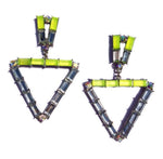 TRINA EARRINGS - NEON YELLOW