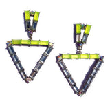TRINA EARRINGS - NEON YELLOW