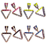 TRINA EARRINGS - NEON YELLOW