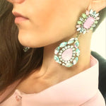 CINDERELLA EARRINGS - PINK