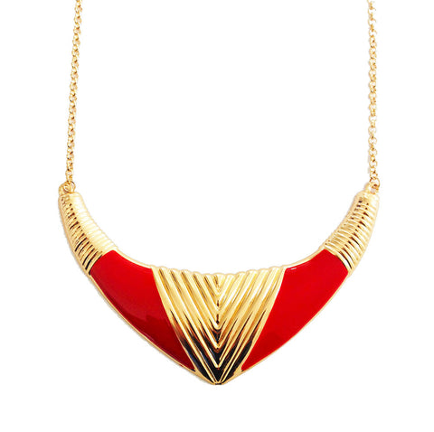 ROMA NECKLACE - RED